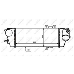 30525 Charge Air Cooler NRF - Top1autovaruosad