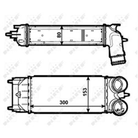 30548 Kompressoriõhu radiaator NRF