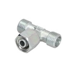 PETERS 076.646-00 - Hose connectors (T-connector; M14x1,5; M14x1,5; brass; with screw cap)
