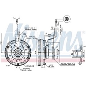 86079 Clutch, radiator fan NISSENS - Top1autovaruosad