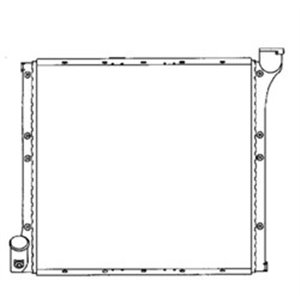 503001 Radiaator,mootorijahutus NRF - Top1autovaruosad