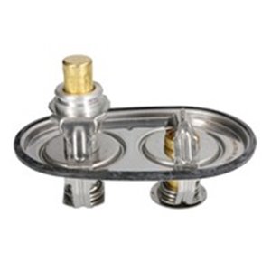 DT SPARE PARTS 1.11408 - Cooling system thermostat (80°C/80°C) fits: SCANIA L,P,G,R,S, P,G,R,T DC09.119-DC16.22 03.04-