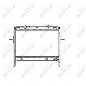 NRF 53370 Mootoriradiaator KIA SORENTO I 2.5D 08.02 