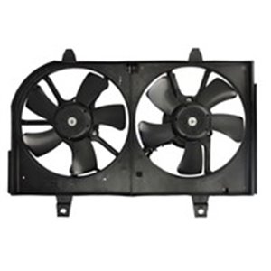 NISSENS 85280 - Radiator fan (with housing) fits: NISSAN ALMERA I, MAXIMA / MAXIMA QX V 2.0/2.0D/3.0 11.95-11.03