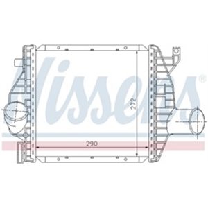 NIS 96843 Vahejahuti sobib: MERCEDES V (638/2), VITO (W638) 2.3D 02.96 07.0