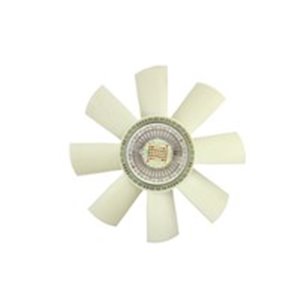 FEBI 21049 - Fan clutch (with fan, 680mm, number of blades 8) fits: MERCEDES MK, NG, SK; SETRA 300 OM401.973-OM445.941 08.73-02.