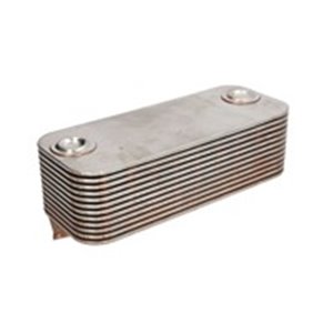 AVA COOLING ME3214 - Oil cooler (100x70x250mm, number of ribs: 12) fits: MERCEDES ACTROS OM541.920-OM542.944 04.96-