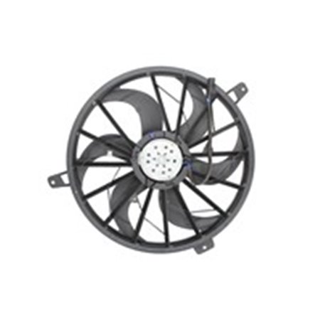 THERMOTEC D8Y004TT - Radiator fan (with housing) fits: JEEP GRAND CHEROKEE II 4.0/4.7 04.99-09.05