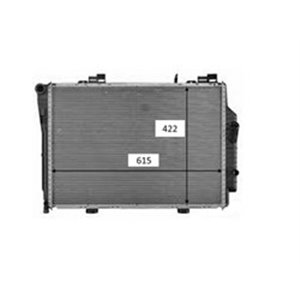 NRF 58489 Mootori radiaator sobib: MERCEDES C T MODEL (S202), CLK (A208), C