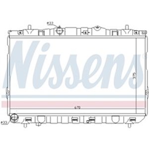 NISSENS 67469 - Engine radiator fits: HYUNDAI ELANTRA III 2.0/2.0D 06.00-07.06