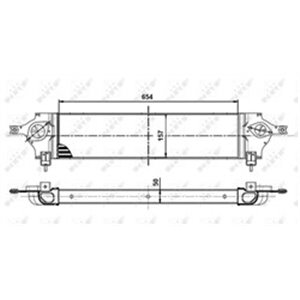 NRF 30513 - Intercooler fits: NISSAN QASHQAI I 1.5D/2.0D 02.07-04.14