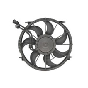 NRF 47608 - Radiator fan fits: HYUNDAI I20 I 1.2-1.6D 08.08-12.15