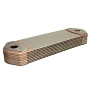 NIS 91112 Oil cooler (120x53x394mm, number of ribs: 8) fits: SCANIA 4, P,G,