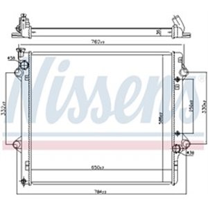 NIS 64661 Mootori radiaator (Automaatne) sobib: LEXUS GX 4.7 11.01 11.09