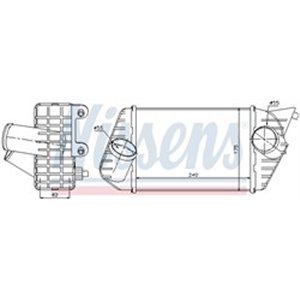 NISSENS 96700 - Intercooler fits: FIAT STILO 1.9D 10.01-08.08