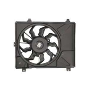 NISSENS 85893 - Radiator fan (with housing) fits: HYUNDAI I10 I 1.1/1.1D/1.2 01.08-