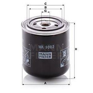 WA 9002 Jahutusvedeliku filter MANN-FILTER - Top1autovaruosad