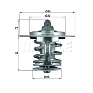 TX 84 77 Termostat, kylvätska MAHLE - Top1autovaruosad