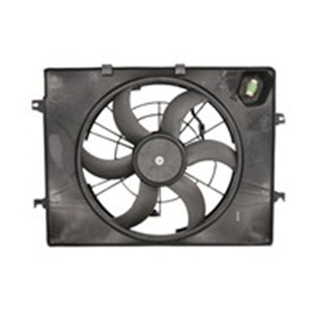 NRF 47564 - Radiator fan (with housing) fits: HYUNDAI GRANDEUR, SONATA VI KIA OPTIMA 2.0/2.4 06.10-