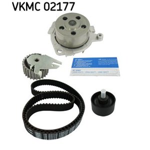 SKF VKMC 02177 - Timing set (belt + pulley + water pump) fits: ALFA ROMEO 145, 146, 147, 155, 156, 166, GTV, SPIDER; FIAT BARCHE
