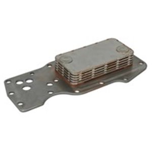 NISSENS 91130 - Oil cooler (78x33x155mm, number of ribs: 6) fits: DAF LF 45, LF 55; IVECO EUROCARGO I-III BE110C-F4AE3481D 09.00