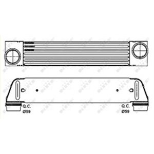 30317 Kompressoriõhu radiaator NRF - Top1autovaruosad