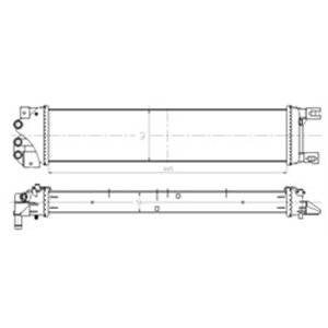 550026 Radiaator,mootorijahutus NRF - Top1autovaruosad