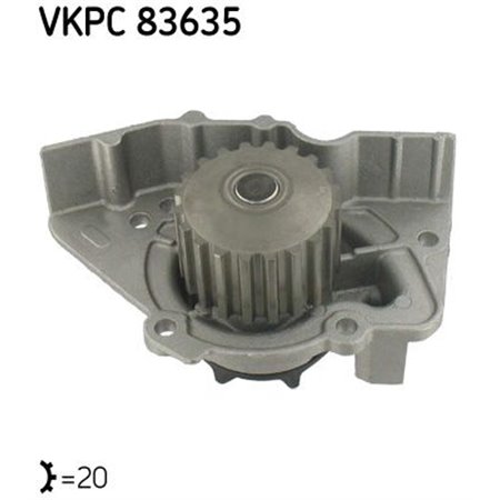 SKF VKPC 83635 - Water pump fits: CITROEN XANTIA, XSARA, ZX PEUGEOT 306, 406 1.8 06.95-04.03