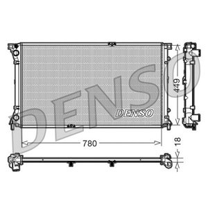 DENSO DRM23097 - Engine radiator fits: NISSAN PRIMASTAR; OPEL VIVARO A; RENAULT TRAFIC II 2.5D 03.01-