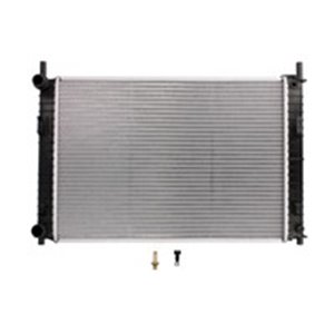 NISSENS 62027A - Engine radiator (Manual, with first fit elements) fits: FORD FIESTA V, FUSION; MAZDA 2 1.25-1.6 11.01-12.12