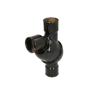 THERMOTEC D2AG010TT - Cooling system thermostat (83°C, in housing, number of connectors: 3, 50mm/50mm/50mm) fits: AGRO