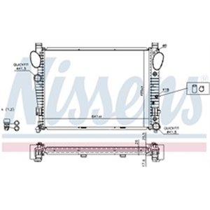 NIS 62774A Mootori radiaator (koos esimeste sobivate elementidega) sobib: ME