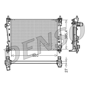 DRM01006 Mootori radiaator sobib: ALFA ROMEO GIULIETTA 1.6D 04.10 12.20