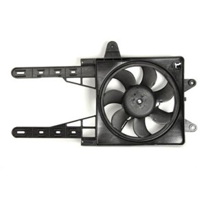 THERMOTEC D8F008TT - Radiator fan (with housing) fits: FIAT PUNTO 1.2/1.6 09.93-09.99