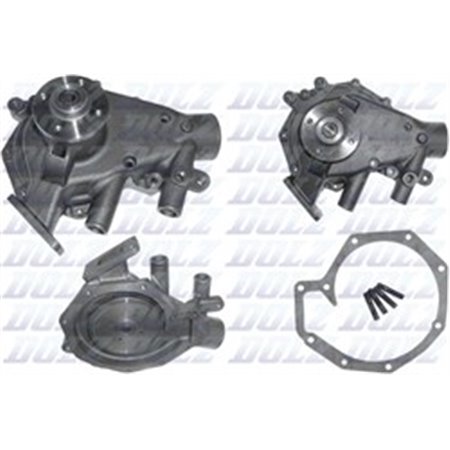 D206 Water Pump, engine cooling DOLZ