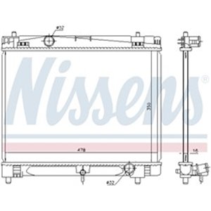 NISSENS 646877 - Engine radiator
