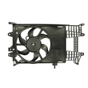 NRF 47245 - Radiator fan (with housing) fits: FIAT IDEA, PUNTO; LANCIA YPSILON 1.2/1.2CNG 09.99-