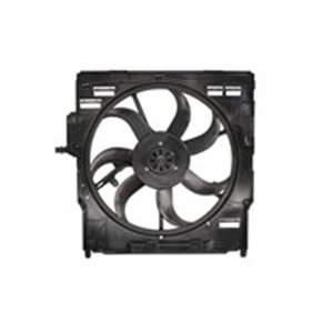 NRF 47843 - Radiator fan (with housing) fits: BMW X5 (F15, F85), X6 (F16, F86) 2.0-3.0D 08.13-07.19