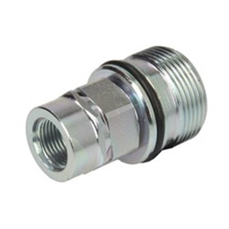 FASTER CVV080/1815 FV - Hydraulic coupler socket, connection size: 1/2inch, thread size M18/1,5mm 65l/min. iSO standard: 14541