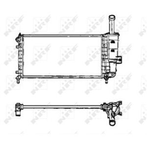 53605 Radiator, engine cooling NRF - Top1autovaruosad