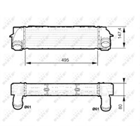 30524 Ladda Luftkylare NRF