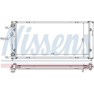 NIS 673001 Mootori radiaator sobib: SEAT CORDOBA, CORDOBA VARIO, IBIZA II V