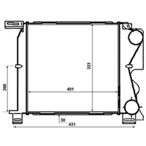 30477 Charge Air Cooler NRF - Top1autovaruosad