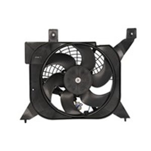 NRF 47327 - Radiator fan (with housing) fits: CITROEN SAXO; PEUGEOT 106 II 1.0/1.1/1.4 05.96-07.04