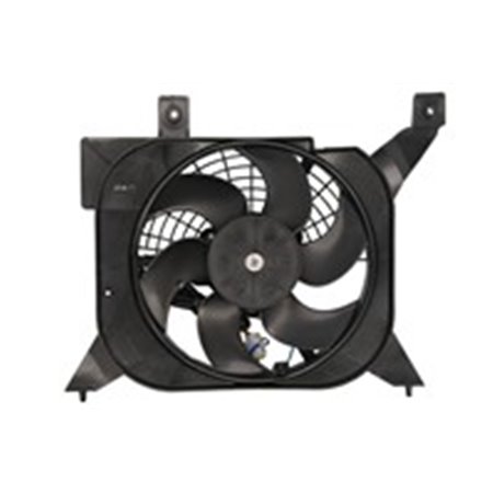 NRF 47327 - Radiator fan (with housing) fits: CITROEN SAXO PEUGEOT 106 II 1.0/1.1/1.4 05.96-07.04