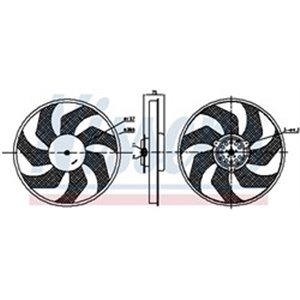 85956 Fan, engine cooling NISSENS - Top1autovaruosad