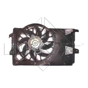 NRF 47314 - Radiator fan (with housing) fits: OPEL MERIVA A 1.4-1.8 05.03-05.10