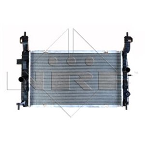 NRF 58436 - Engine radiator (Manual, with easy fit elements; with sensor hole) fits: OPEL MERIVA A 1.4/1.6/1.8 05.03-05.10