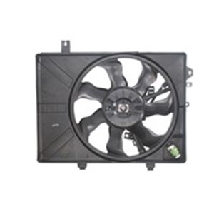 NRF 47606 - Radiator fan (with housing) fits: HYUNDAI GETZ 1.5D 08.05-06.09