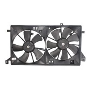 NRF 47290 - Radiator fan (with housing) fits: MAZDA 3 1.6 12.08-09.14